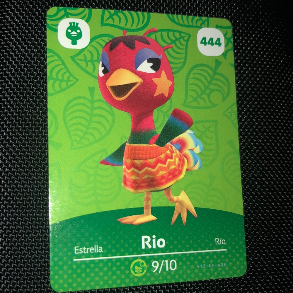 Animal Crossing amiibo - Rio - card 444